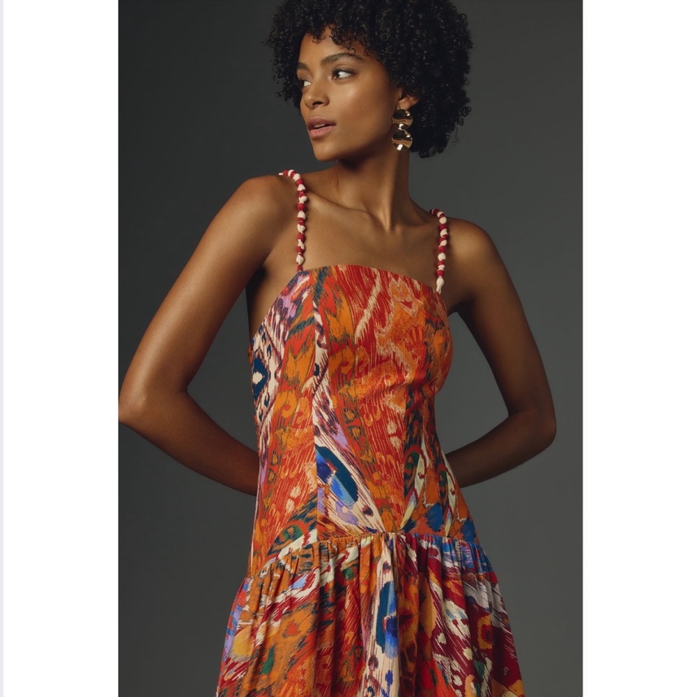 Farm Rio x Anthropologie Spliced Bare Midi Dress - Picture 3 of 8
